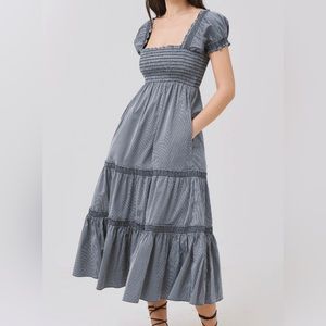 TORY BURCH
Women's Smocked Midi Dress